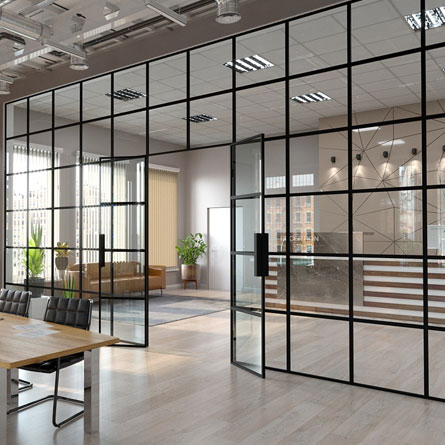Glass Partition